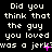 A static digital image displays repeated text in white pixelated font on a black background with pink asterisk-like symbols.