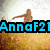 four pixelated images showing a person in various poses with overlaid text, each frame displaying different color schemes for the text