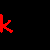 text-based icons displaying the name 'kerry' in various fonts, colors, and styles against a black background
