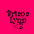 Pixelated text 'Briar & Lipp' with a heart symbol on bright pink background, featuring cyan horizontal bars in different positions across frames.