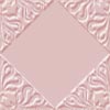 A static square icon with a light pink central diamond shape bordered by four corner sections of swirling white and pink patterns on a pale background.