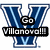 Animated icon featuring a blue 'V' logo with 'Go Villanova!!!' text, transitioning to basketballs and a 'Go PSU!!!' logo with a dolphin symbol.