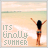Animated contact sheet of a beach scene with a woman in swimwear and text "IT'S FINALLY SUMMER" across multiple frames showing subtle animation changes.