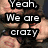 A four- of pixelated images with overlaid text, showing a person holding another and three people standing together outdoors