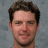 A pixelated image divided into four quadrants showing a person's face, text, and a sports logo.
