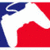 A static icon with a white horse head silhouette on red and blue background sections.