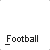 Pixelated blue figures with red accents appear in various groupings beneath the word "Football" on a gray background, with some figures holding yellow oval objects.