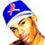 Pixelated static icon of a person wearing a blue and white cap with red accents, viewed from the side against a plain background.
