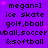 Purple background with repeated text and pink stars, showing static pixel art of sports terms in a