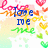 Pixelated icon with colorful heart and floral background, displaying blue text that changes across frames.