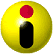 Yellow sphere with red and black markings rotates to display text "VOTA AQUÍ." on multiple faces.