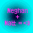 Four identical pixelated icons display pink text 'Negan + Matt = <8' on a blue-to-black gradient background with cyan outer edges.
