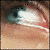 A 2x2 contact sheet of four distinct eye images, each with unique coloration and style, displayed as sampled frames from an animated icon sequence.