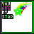 Pixel art icon with "YOU ARE MY STAR" text and a shooting star graphic, border color varies across frames.