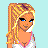 Pixel art contact sheet of a female character in pink pants and white top with text "Sweet N Single" on light blue background.