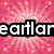 Pixelated image split into two sections: left side has pink burst background with 'earlar' text, right side shows brown horse on yellow background with 'Rares' text.
