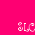 A static image with a solid bright pink background and partially visible white pixelated text in the lower right corner.