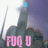 Pixelated image of a dark figure with raised middle finger, pink text reading "FUCK U" at bottom, blue-tinted top against purple and white background.