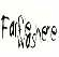 Black-and-white pixelated image of a character with short hair and an eyepatch, accompanied by stylized text reading "Far from here" on the left.