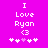 Pixelated text and symbols on a bright pink background with animated heart variations.