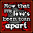 A pixelated animated icon with red and black background, gray heart, and white text reading "I CRY the tears of a blackened heart" with partial text "Now that my love's been torn apart".