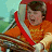 Two cartoon characters seated in a vehicle with visible seatbelts, one wearing an orange shirt and the other in green with purple collar, against a blurred outdoor background.