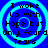 Four identical blue circular icons with cyan rings display the text "I woke Up with Hope but only found Tears" in black pixelated font.
