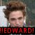 Pixelated close-up of a person with brown hair and light skin, overlaid with red text reading 'EDWARD!' on a black bar at the bottom.