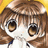 A pixelated anime-style character with brown hair and large eyes on the left, next to a black background with white text reading "Anime IM" and a stylized signature below it.