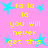 Pixelated text and star shapes on a pink background with yellow text and cyan stars.