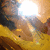 A pixelated image of a person with dark hair and light skin, wearing yellow clothing, positioned under bright lighting.