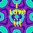 Pixelated icon with yellow text "I Love III" over a purple and teal abstract patterned background.