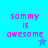 Pixelated text 'sammy is awesome' in pink on cyan background with a blue star icon, transitioning to a cyan star icon.