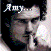 Four- of a man with dark curly hair in various poses and expressions, each containing overlaid text fragments