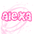 Pixelated pink text 'GEEK' with purple dots inside letters, surrounded by swirling light pink lines on white background.