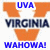 Pixelated orange and blue graphic with text elements arranged vertically on white background.