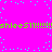 Bright pink background with scattered cyan pixels and repeated green text reading "shlee57!!!!!!!!" in two horizontal bands.