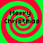 Four identical pixelated spiral patterns with red and green colors, each containing the text "Merry Christmas" in black pixelated font.