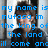 Pixelated image of a person with dark hair in front of vertical blinds, overlaid with blue pixelated text reading "my name issmack you mufasa im the king of the land ill come one".