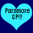 Two light blue hearts on dark blue background with black text "Paramore CP!!!" inside each heart.