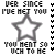 pixelated star icons with distorted text reading "YOU MEANT SO MUCH TO ME" and "I'VE MET YOU" in a retro digital style