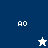 A split-screen animation shows a blue and white star icon alternating with a light blue background, each displaying 'AO' text in the top-left corner.