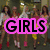 A static image with a pink background, featuring a small photo of girls on the left, text elements, and a heart symbol.