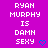 Pixelated text on a purple background with animated heart and arrow symbols changing position.