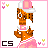Pixel art contact sheet of a cartoon character in pink and brown with animated text frames showing "shake that" and "lafy lafy".