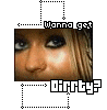 Animated sequence of three facial close-ups with text overlays, showing a person's eyes, mouth, and nose in different expressions against gray background.