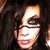 Six display a person with long dark hair in various poses and angles, including close-ups of the face and head, alongside text reading "We are the Black Veil Brides"