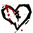 A split-screen image with a pixelated heart on the left and red text on black background reading 'why are guys so damn complicated?' on the right.