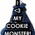 Three vertical display pixelated text overlays on cartoon backgrounds with a central character's face partially visible