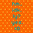 Two identical static of cyan text on an orange background with yellow dots, each containing five lines: 'hm..', 'idk.', 'ly?', 'yes.', '=D'